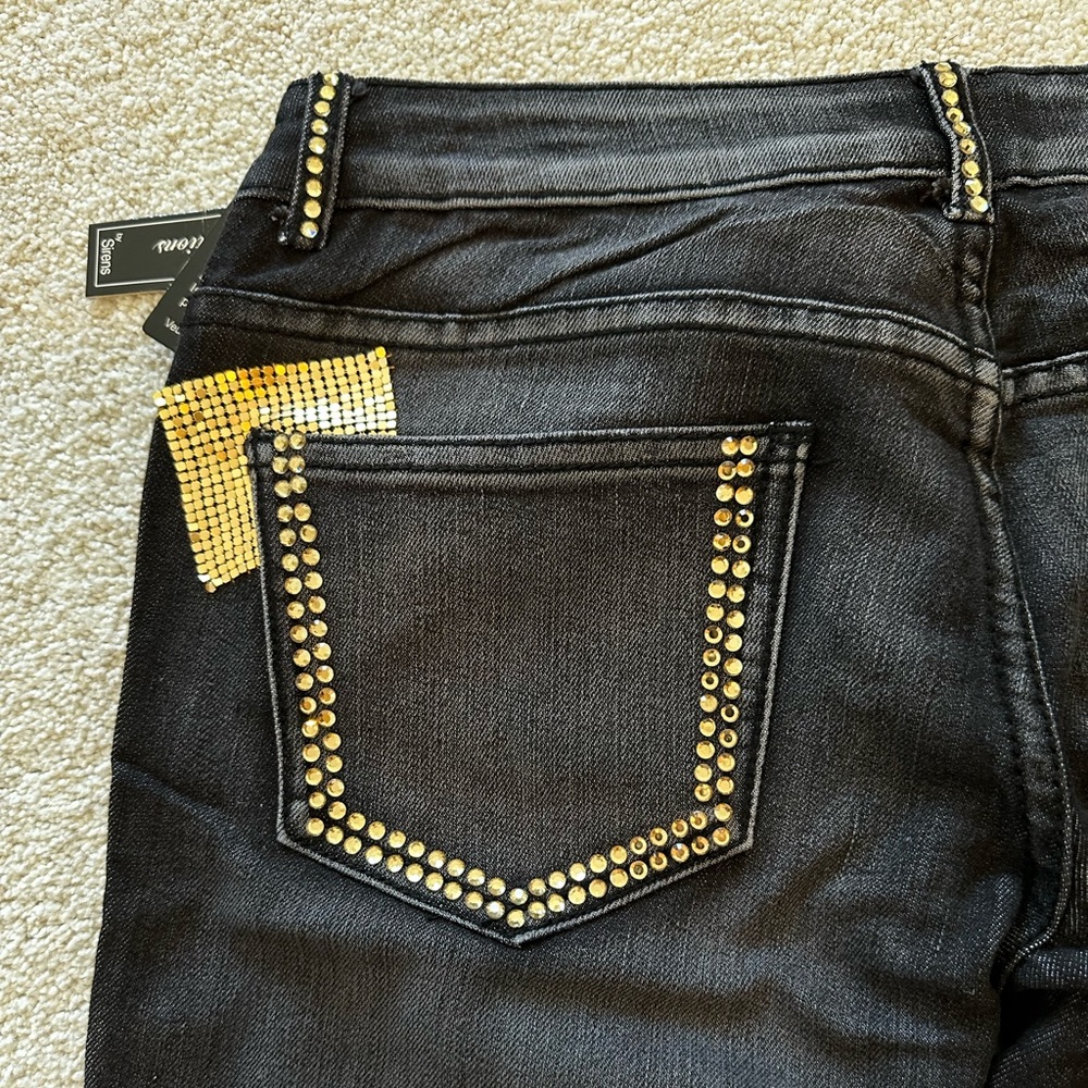 BEDAZZLED JEANS - Picture 3 of 12